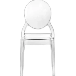 Garnero Arredamenti Sedia da pranzo policarbonato trasparente impilabile Diva Hot