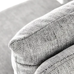 Garnero Arredamenti Sedia da ufficio con ruote in tessuto grigio chiaro Tadea Clearance