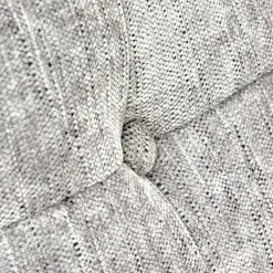 Garnero Arredamenti Sedia da ufficio con ruote in tessuto grigio chiaro Tadea Clearance