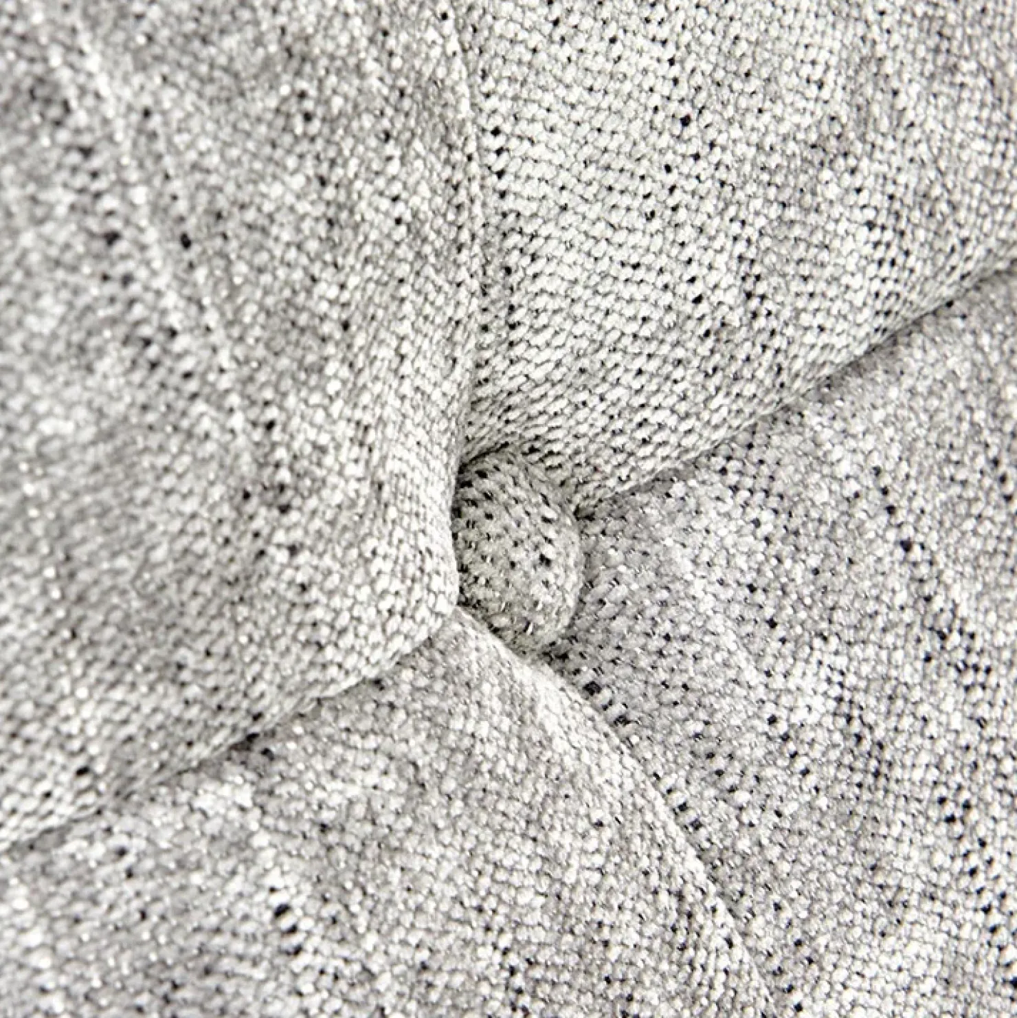 Garnero Arredamenti Sedia da ufficio con ruote in tessuto grigio chiaro Tadea Clearance