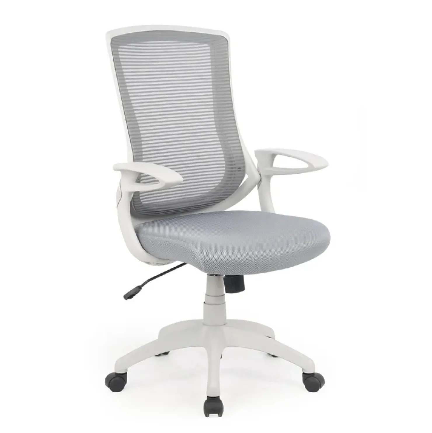 Garnero Arredamenti Sedia da ufficio design in tessuto grigio bianca Diesel Best