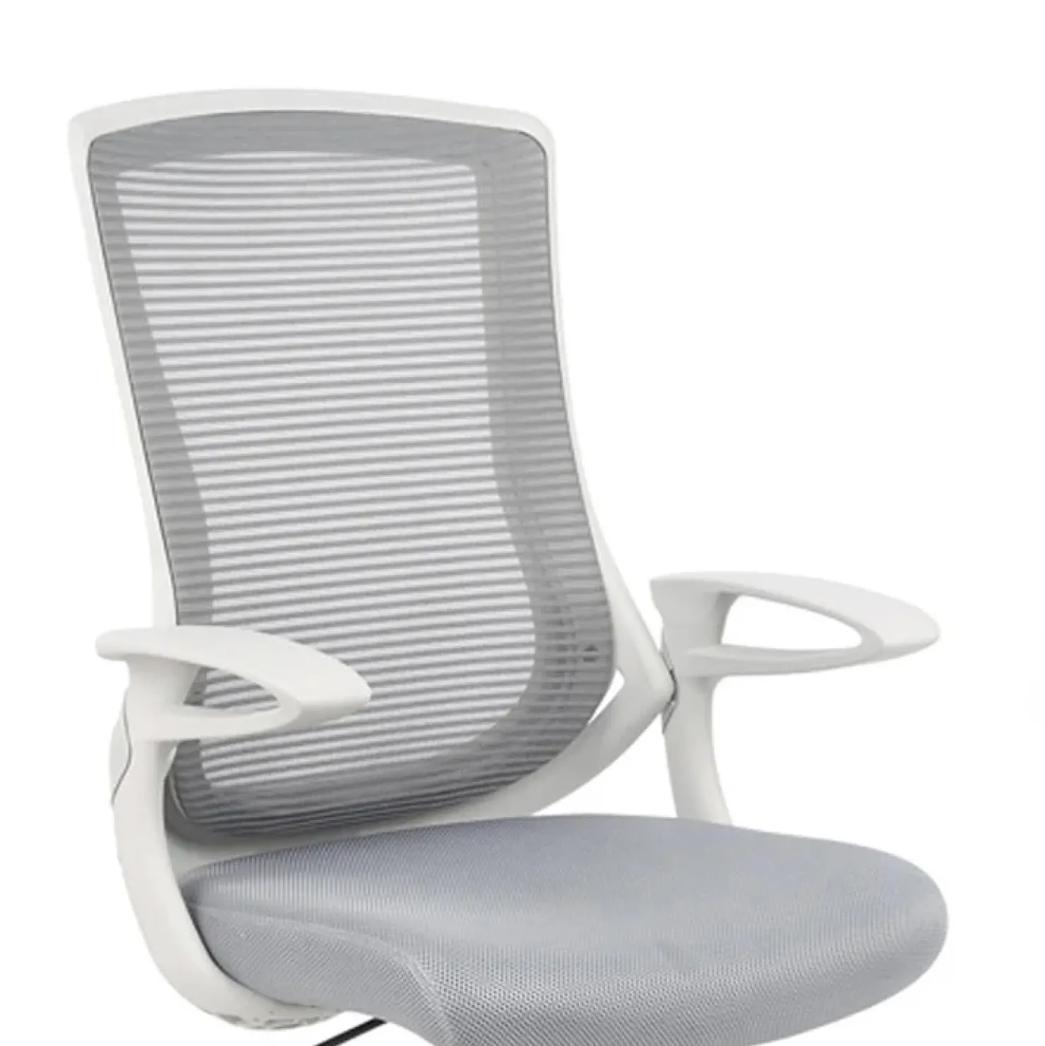 Garnero Arredamenti Sedia da ufficio design in tessuto grigio bianca Diesel Best