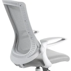 Garnero Arredamenti Sedia da ufficio design in tessuto grigio bianca Diesel Best