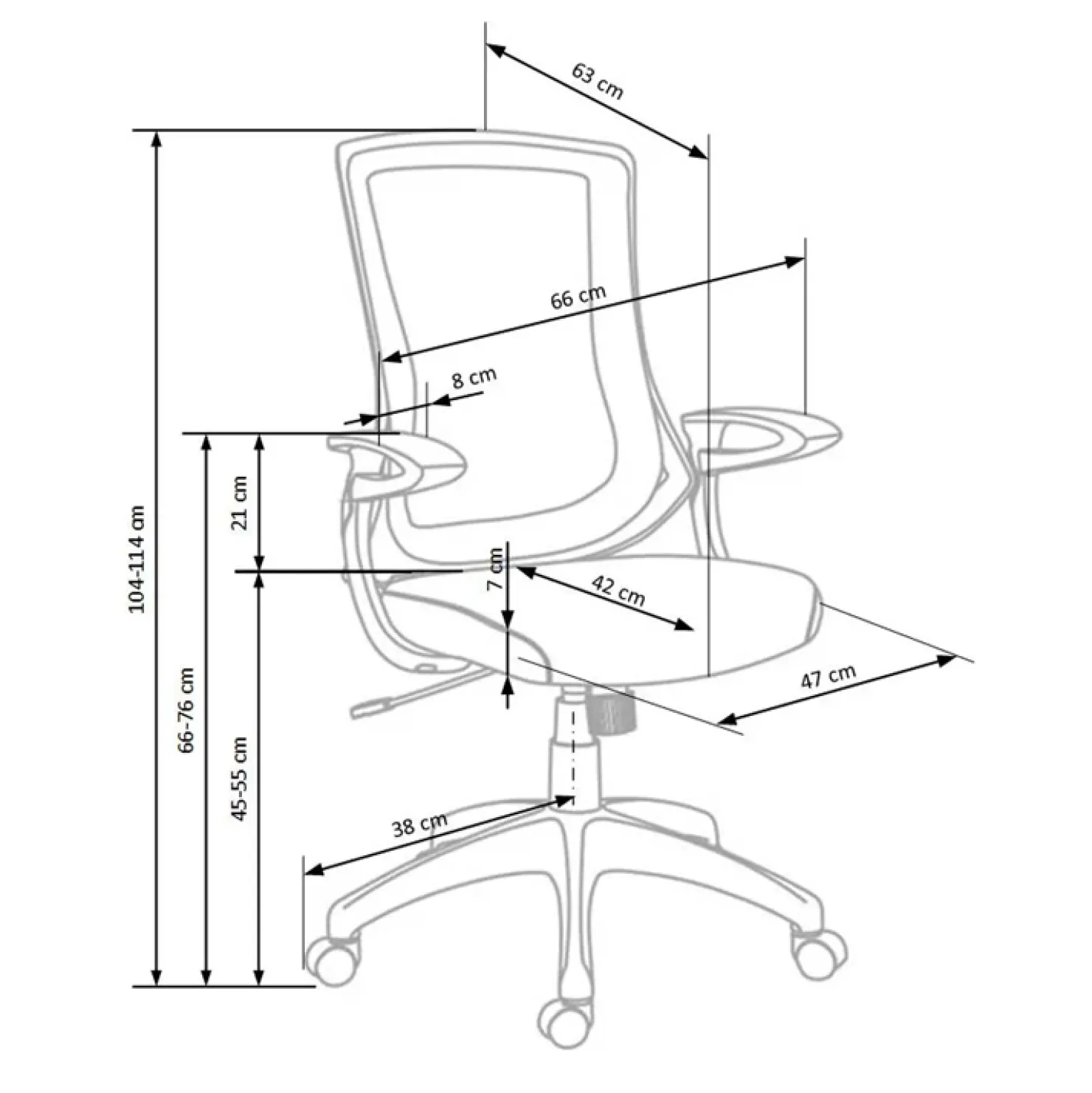Garnero Arredamenti Sedia da ufficio design in tessuto grigio bianca Diesel Best