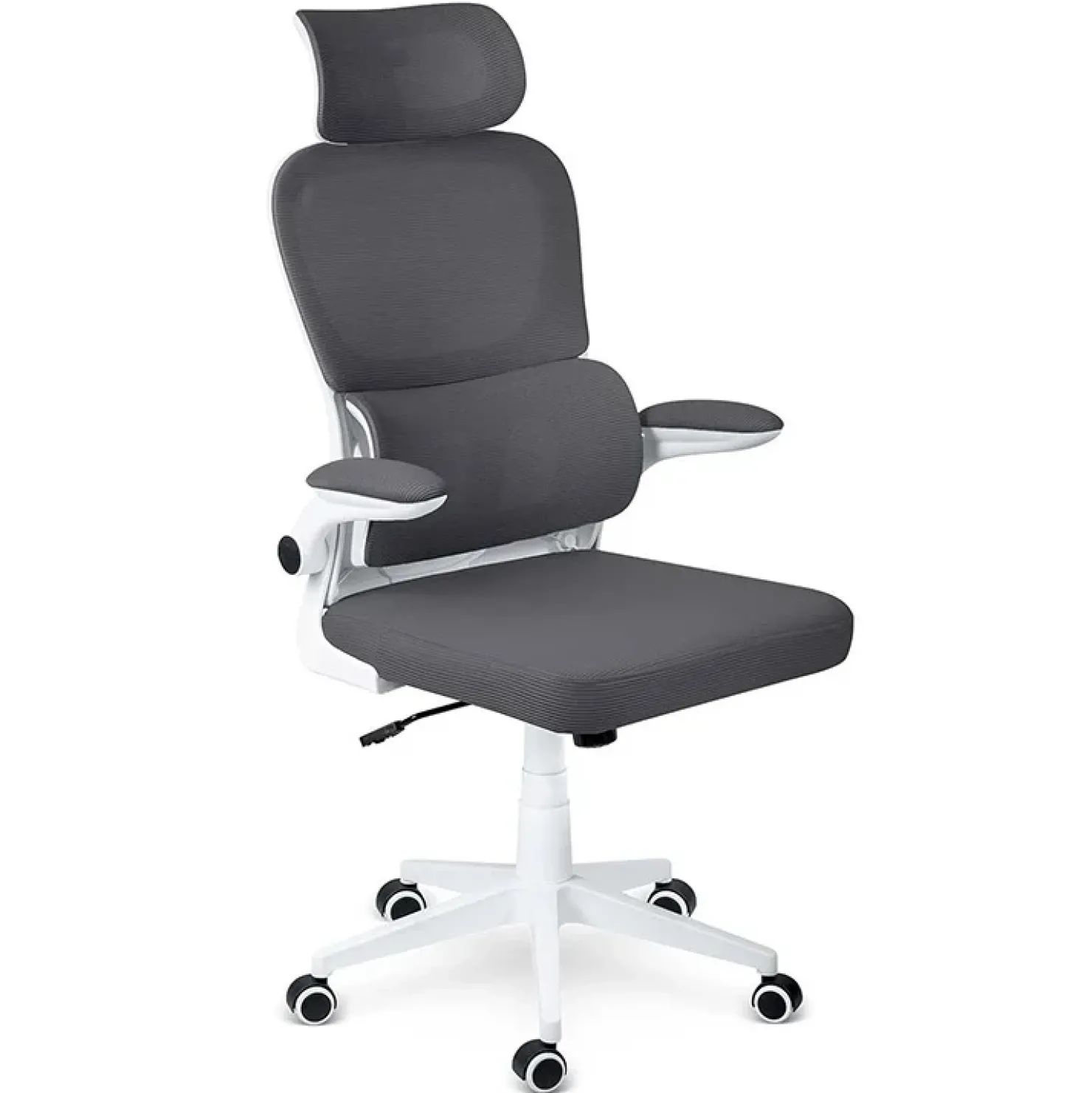 Garnero Arredamenti Sedia da ufficio design moderno con ruote grigia Deskisy Online