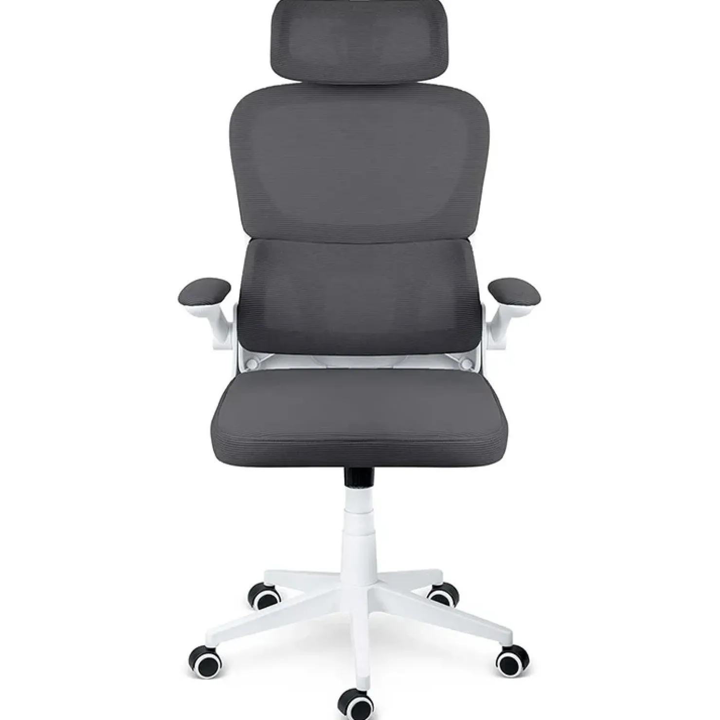 Garnero Arredamenti Sedia da ufficio design moderno con ruote grigia Deskisy Online