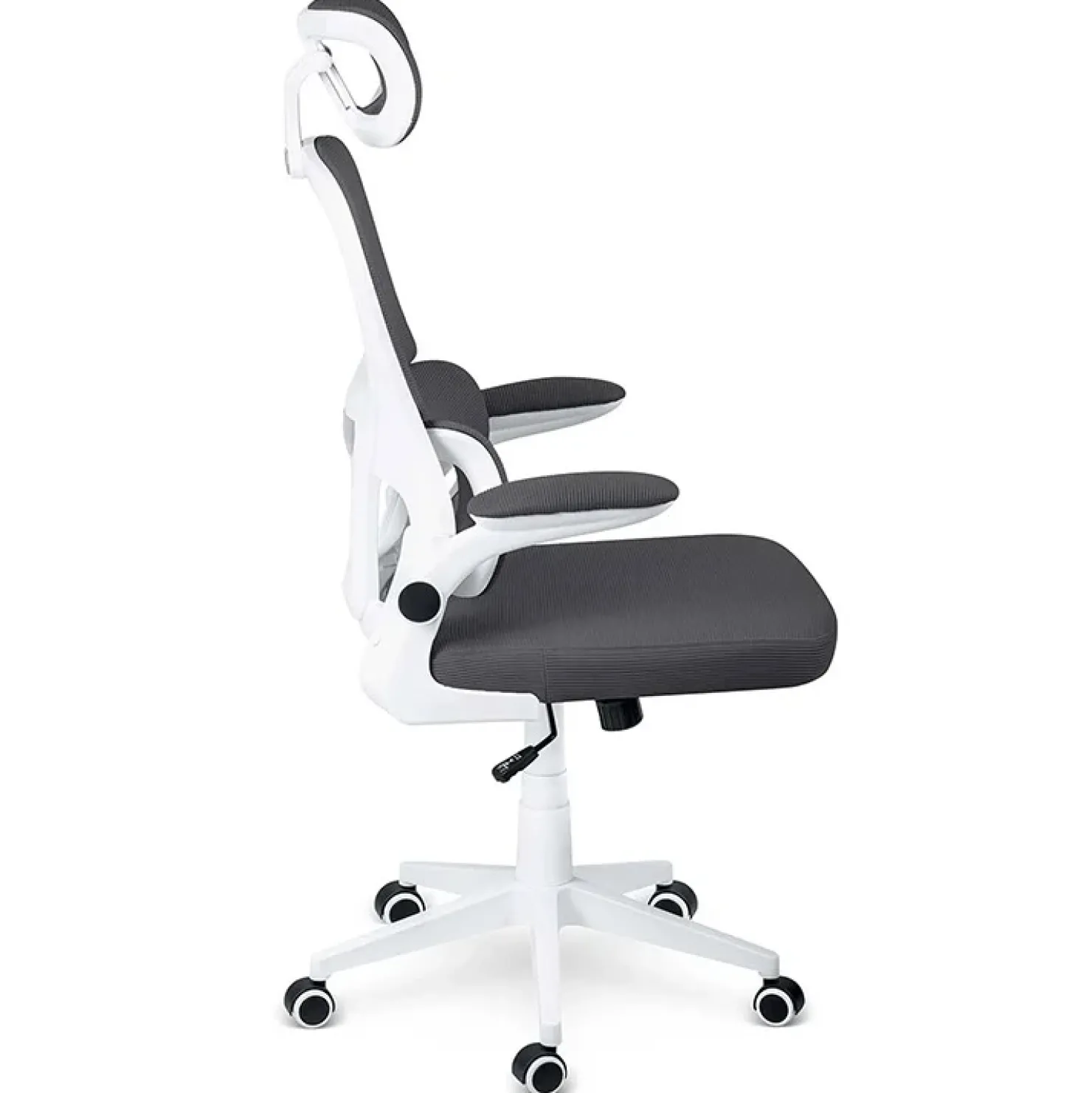 Garnero Arredamenti Sedia da ufficio design moderno con ruote grigia Deskisy Online