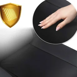 Garnero Arredamenti Sedia da ufficio ecopelle design moderno con ruote nero Ergosupport Online