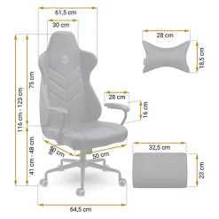 Garnero Arredamenti Sedia da ufficio ecopelle design moderno con ruote nero Ergosupport Online