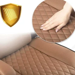 Garnero Arredamenti Sedia da ufficio ecopelle design moderno con ruote marrone Relaxpro Outlet