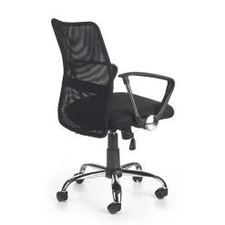 Garnero Arredamenti Sedia da ufficio girevole in tessuto Shelly Nero Hot