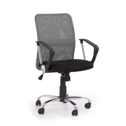 Garnero Arredamenti Sedia da ufficio girevole in tessuto nero grigio Shelly Nero - Grigio Hot