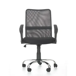 Garnero Arredamenti Sedia da ufficio girevole in tessuto nero grigio Shelly Nero - Grigio Hot