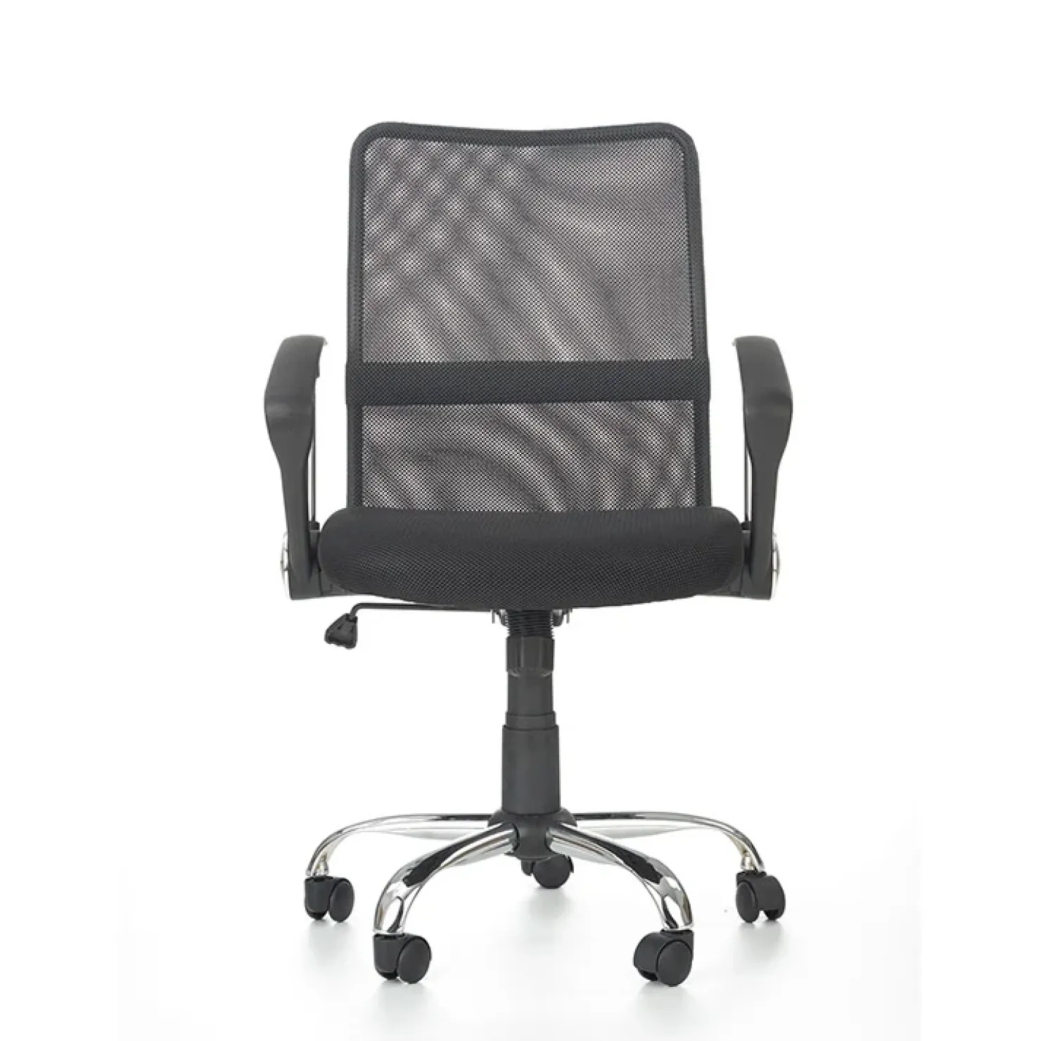 Garnero Arredamenti Sedia da ufficio girevole in tessuto nero grigio Shelly Nero - Grigio Hot