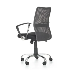 Garnero Arredamenti Sedia da ufficio girevole in tessuto nero grigio Shelly Nero - Grigio Hot