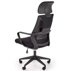 Garnero Arredamenti Sedia da ufficio regolabile con ruote in tessuto Clay Nero Discount