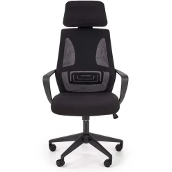 Garnero Arredamenti Sedia da ufficio regolabile con ruote in tessuto Clay Nero Discount