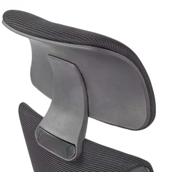 Garnero Arredamenti Sedia da ufficio regolabile con ruote in tessuto Clay Nero Discount