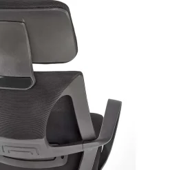 Garnero Arredamenti Sedia da ufficio regolabile con ruote in tessuto Clay Nero Discount