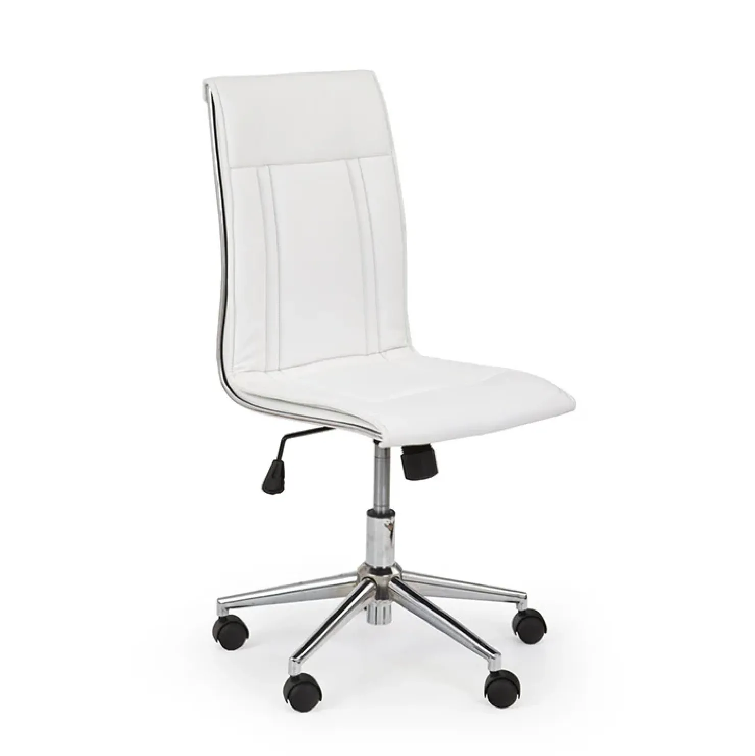 Garnero Arredamenti Sedia da ufficio regolabile in ecopelle Odino Bianco Sale