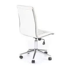 Garnero Arredamenti Sedia da ufficio regolabile in ecopelle Odino Bianco Sale