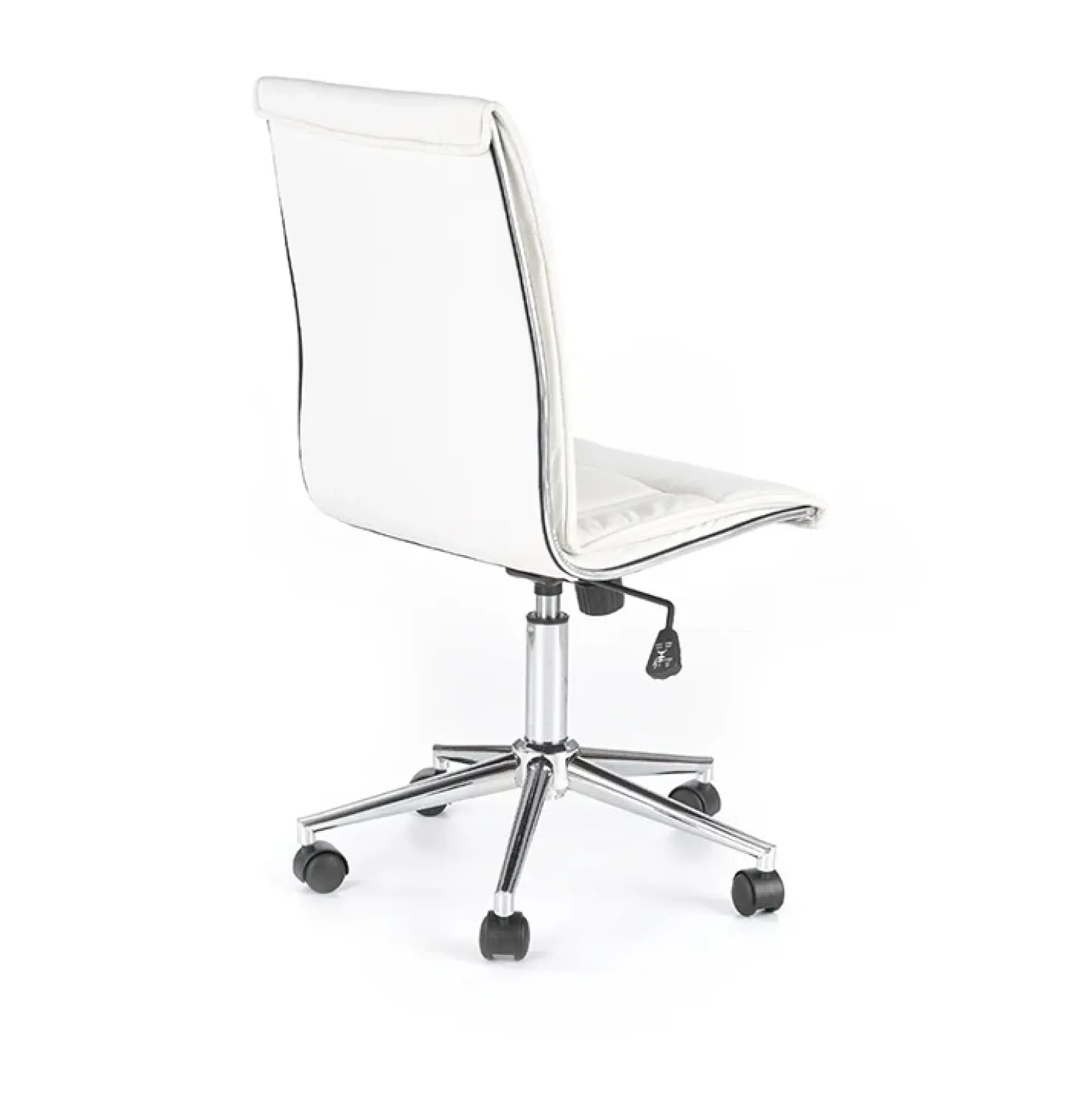 Garnero Arredamenti Sedia da ufficio regolabile in ecopelle Odino Bianco Sale