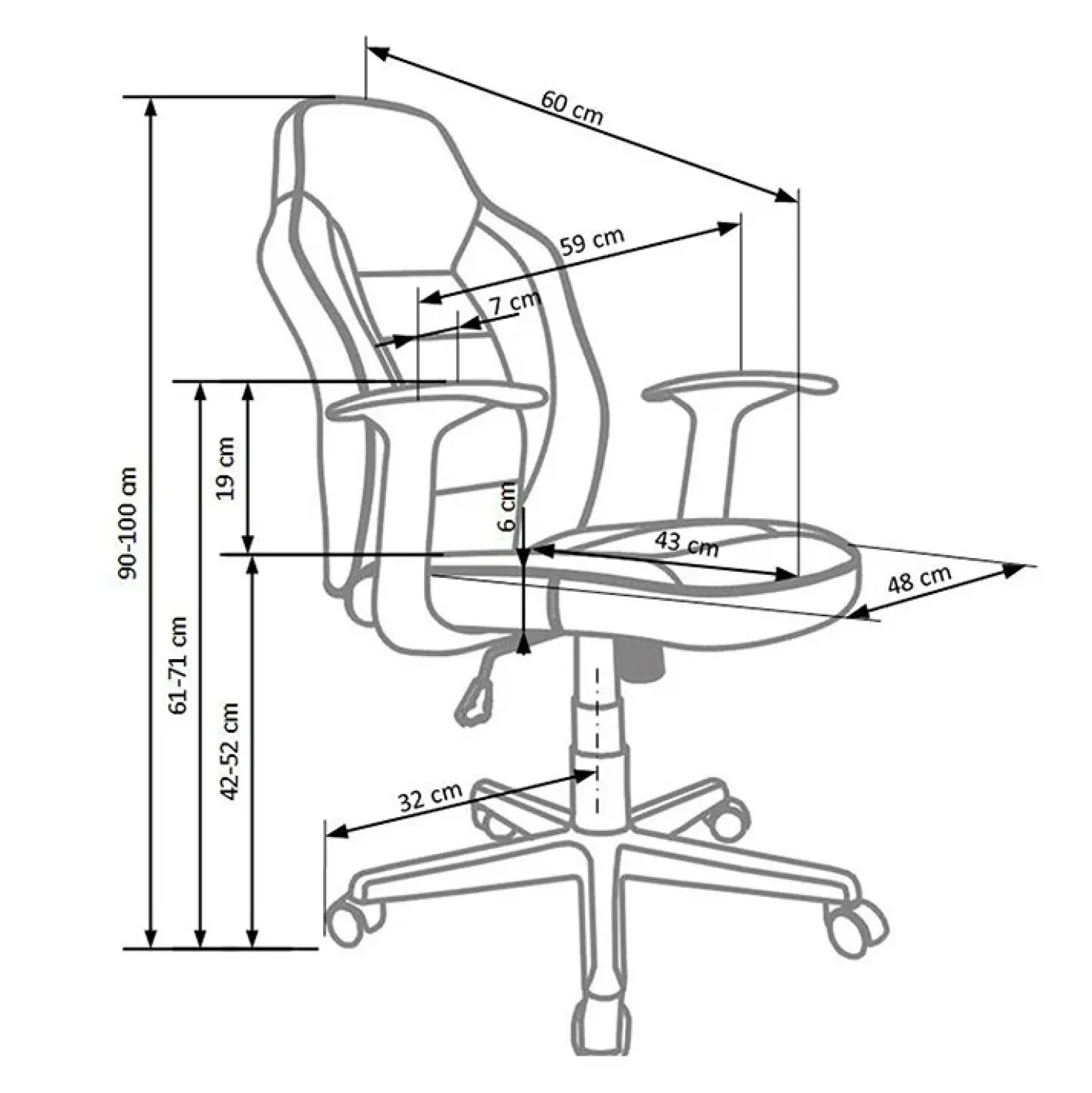 Garnero Arredamenti Sedia gaming con ruote in ecopelle rosso nero grigio Paco Online