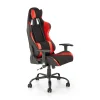 Garnero Arredamenti Sedia gaming con ruote regolabile in tessuto rosso nero Degel Hot
