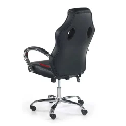 Garnero Arredamenti Sedia gaming da ufficio con braccioli nero rosso grigio Lexus Hot