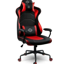 Garnero Arredamenti Sedia gaming regolabile con ruote in ecopelle nera rosso Game Nero - Rosso Online
