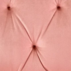 Garnero Arredamenti Sedia moderna con braccioli regolabile in velluto Dionisia Rosa Clearance