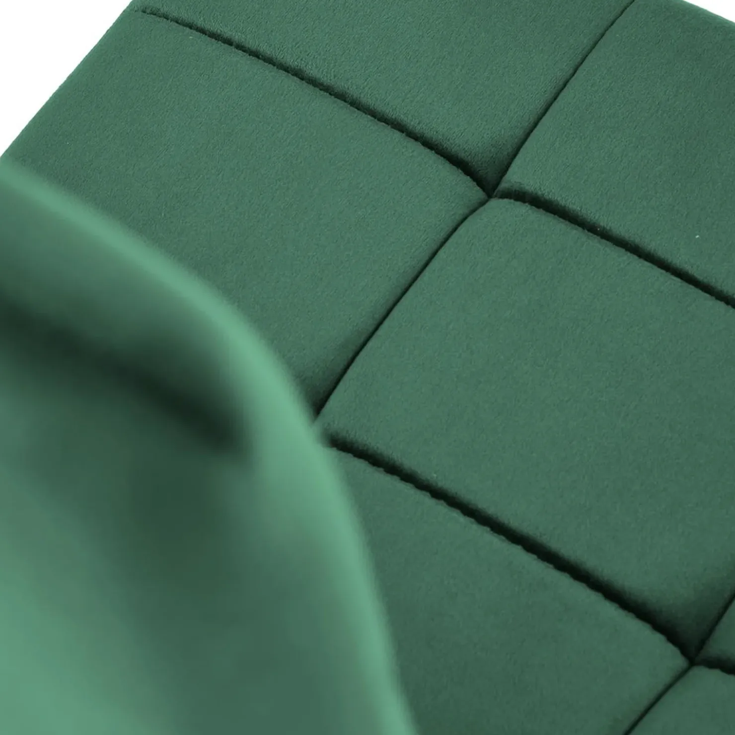 Garnero Arredamenti Sedia moderna imbottia in velluto acciaio cromato Reina Verde Best