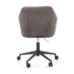 Garnero Arredamenti Sedia per scrivania ragazzi in velluto Marengo Grigio Outlet