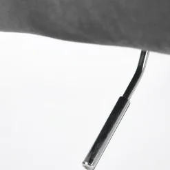 Garnero Arredamenti Sedia per scrivania ragazzi in velluto Marengo Grigio Outlet