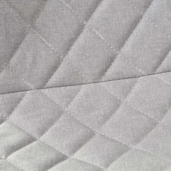 Garnero Arredamenti Sedia per scrivania ragazzi con ruote in tessuto ecopelle bianco Bilbao Grigio Sale