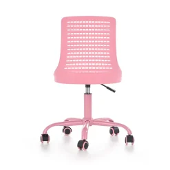Garnero Arredamenti Sedia per scrivania ragazzi con ruote in polipropilene Ciclope Rosa Online