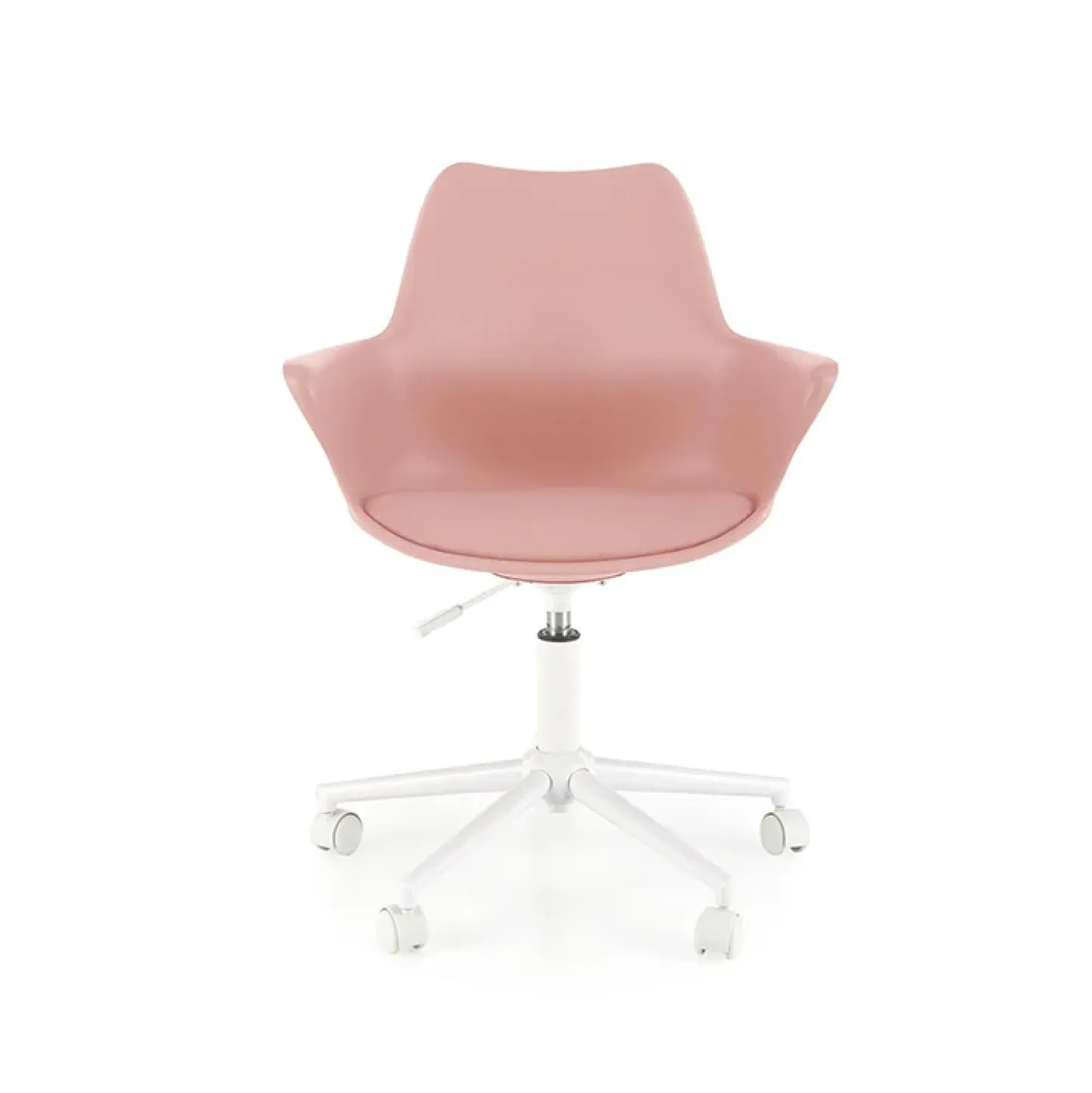 Garnero Arredamenti Sedia per scrivania ragazzi girevole in ecopelle Platone Rosa Outlet