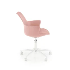 Garnero Arredamenti Sedia per scrivania ragazzi girevole in ecopelle Platone Rosa Outlet