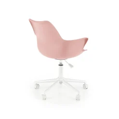 Garnero Arredamenti Sedia per scrivania ragazzi girevole in ecopelle Platone Rosa Outlet