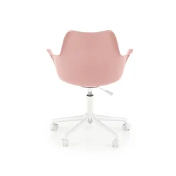 Garnero Arredamenti Sedia per scrivania ragazzi girevole in ecopelle Platone Rosa Outlet
