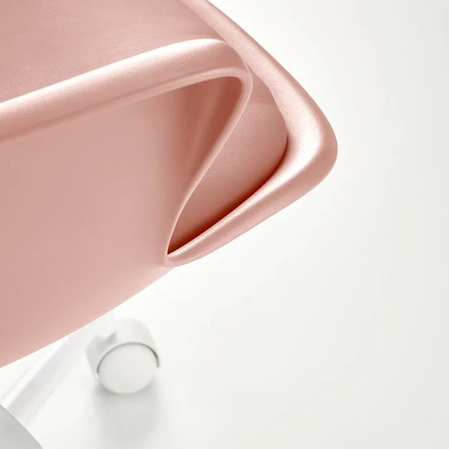 Garnero Arredamenti Sedia per scrivania ragazzi girevole in ecopelle Platone Rosa Outlet