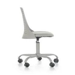 Garnero Arredamenti Sedia per scrivania ragazzi con ruote in polipropilene Ciclope Grigio Online