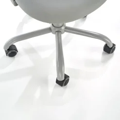 Garnero Arredamenti Sedia per scrivania ragazzi con ruote in polipropilene Ciclope Grigio Online