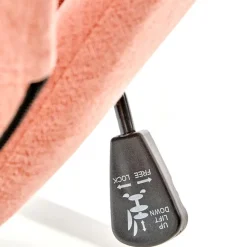 Garnero Arredamenti Sedia per scrivania ragazzi in tessuto rosa Carolina Sale