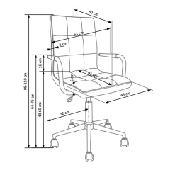 Garnero Arredamenti Sedia per scrivania ragazzi in ecopelle Holly Viola New