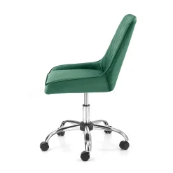 Garnero Arredamenti Sedia per scrivania ragazzi in velluto scuro Randy Verde Sale