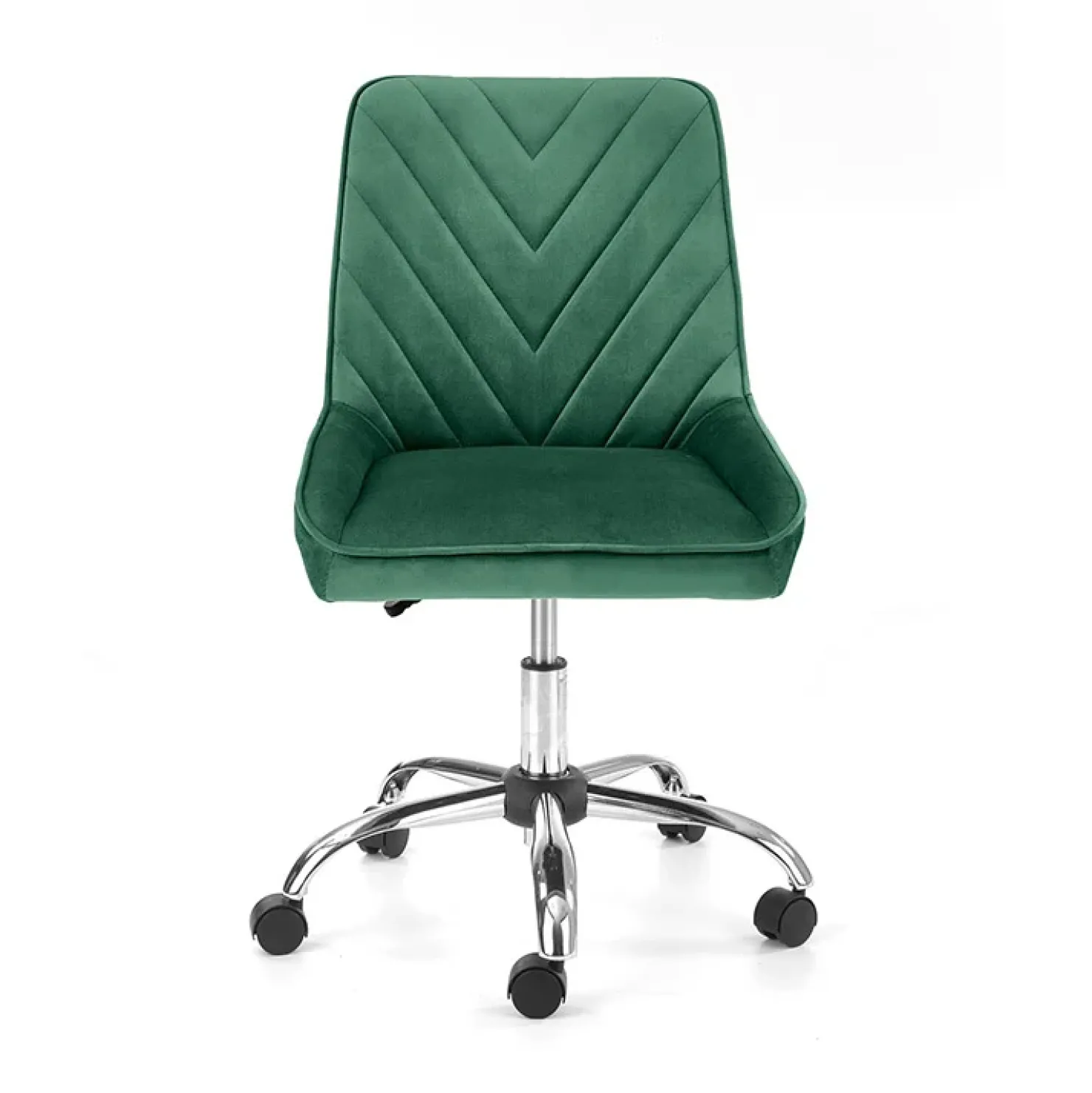 Garnero Arredamenti Sedia per scrivania ragazzi in velluto scuro Randy Verde Sale