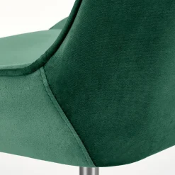 Garnero Arredamenti Sedia per scrivania ragazzi in velluto scuro Randy Verde Sale