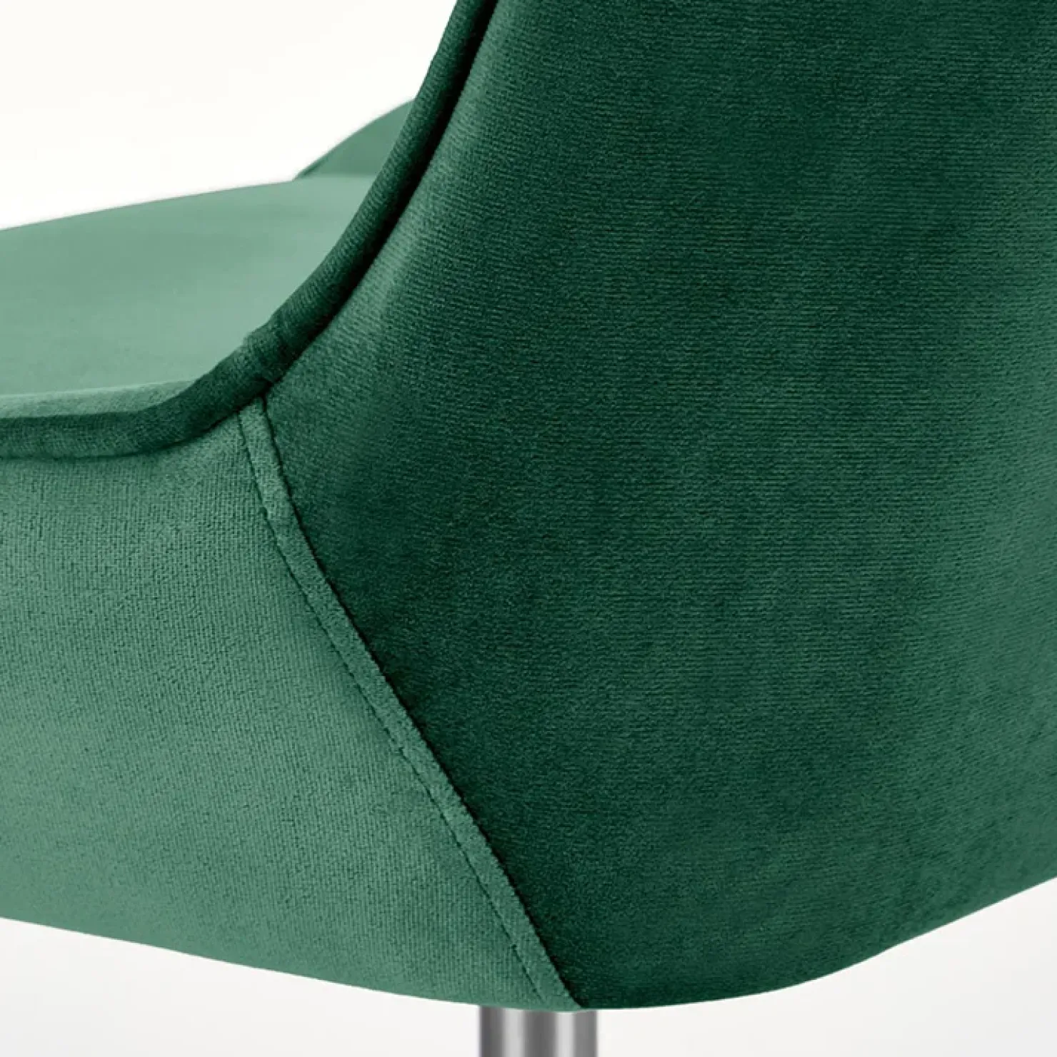 Garnero Arredamenti Sedia per scrivania ragazzi in velluto scuro Randy Verde Sale