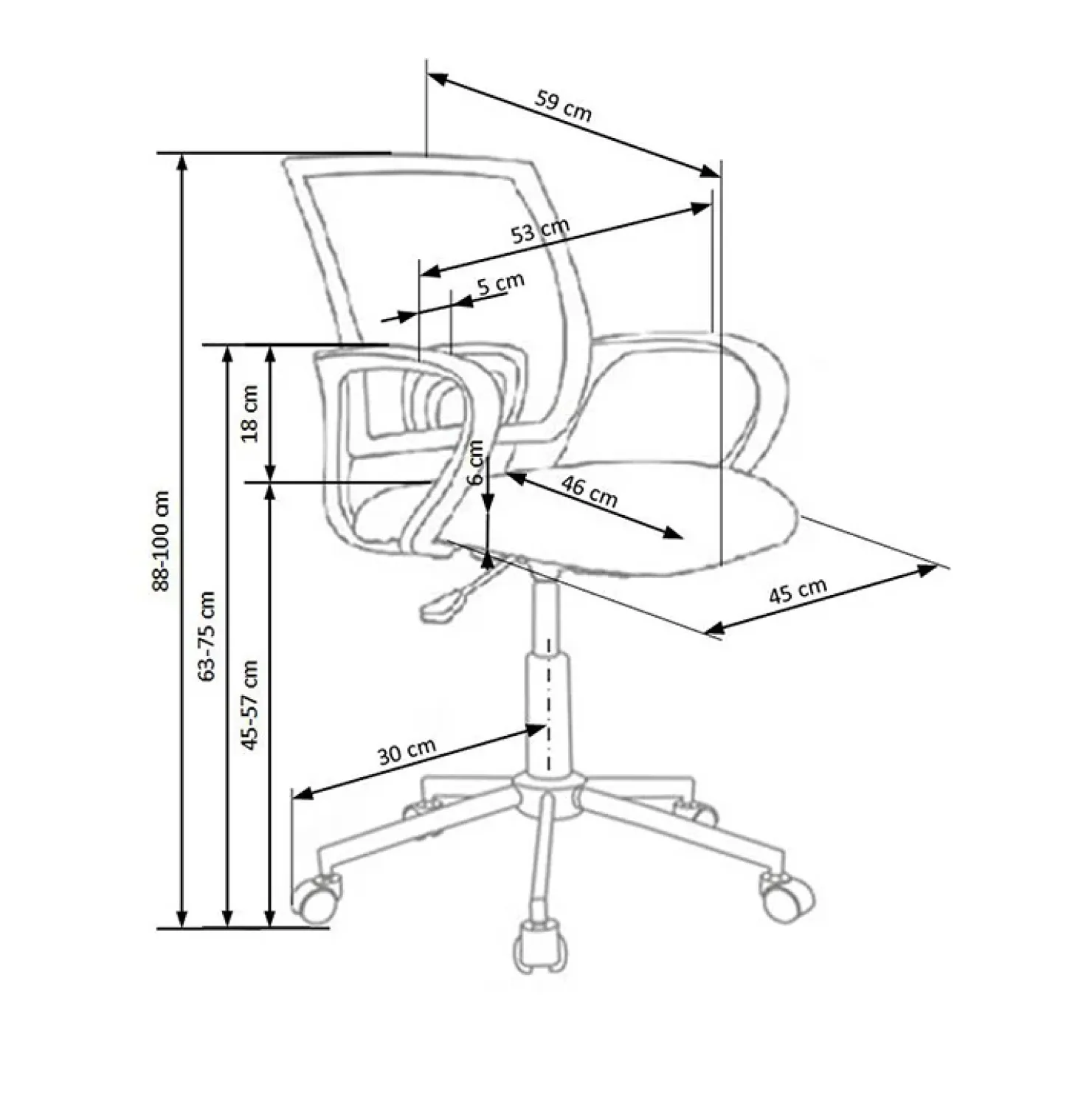 Garnero Arredamenti Sedia per scrivania ragazzi in ecopelle bianca con grafica Farfalle Clearance